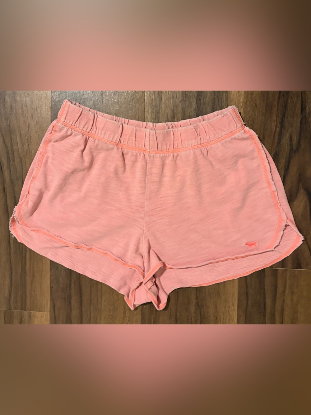 Women’s Coral Pink Lounge Shorts